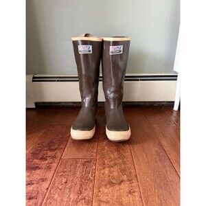 Xtratuf Neoprene Rubber Boots Size 6 Brown Waterproof Fishing Work Boots